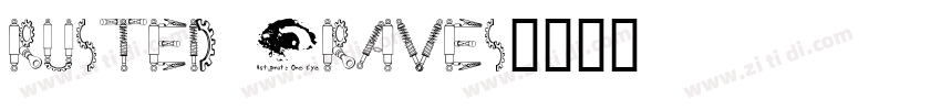 Rusted Braves字体转换